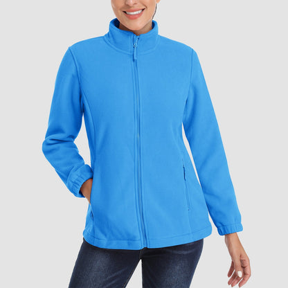 Women's Plush Fleece Hooded Jacket