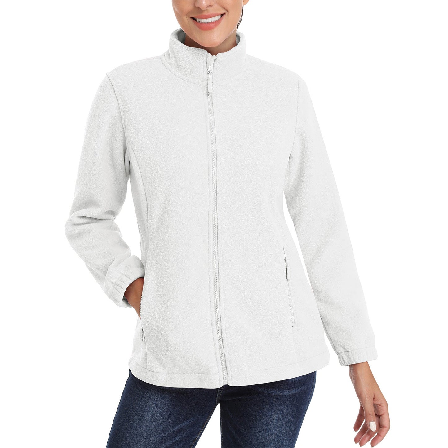 Women's Plush Fleece Hooded Jacket