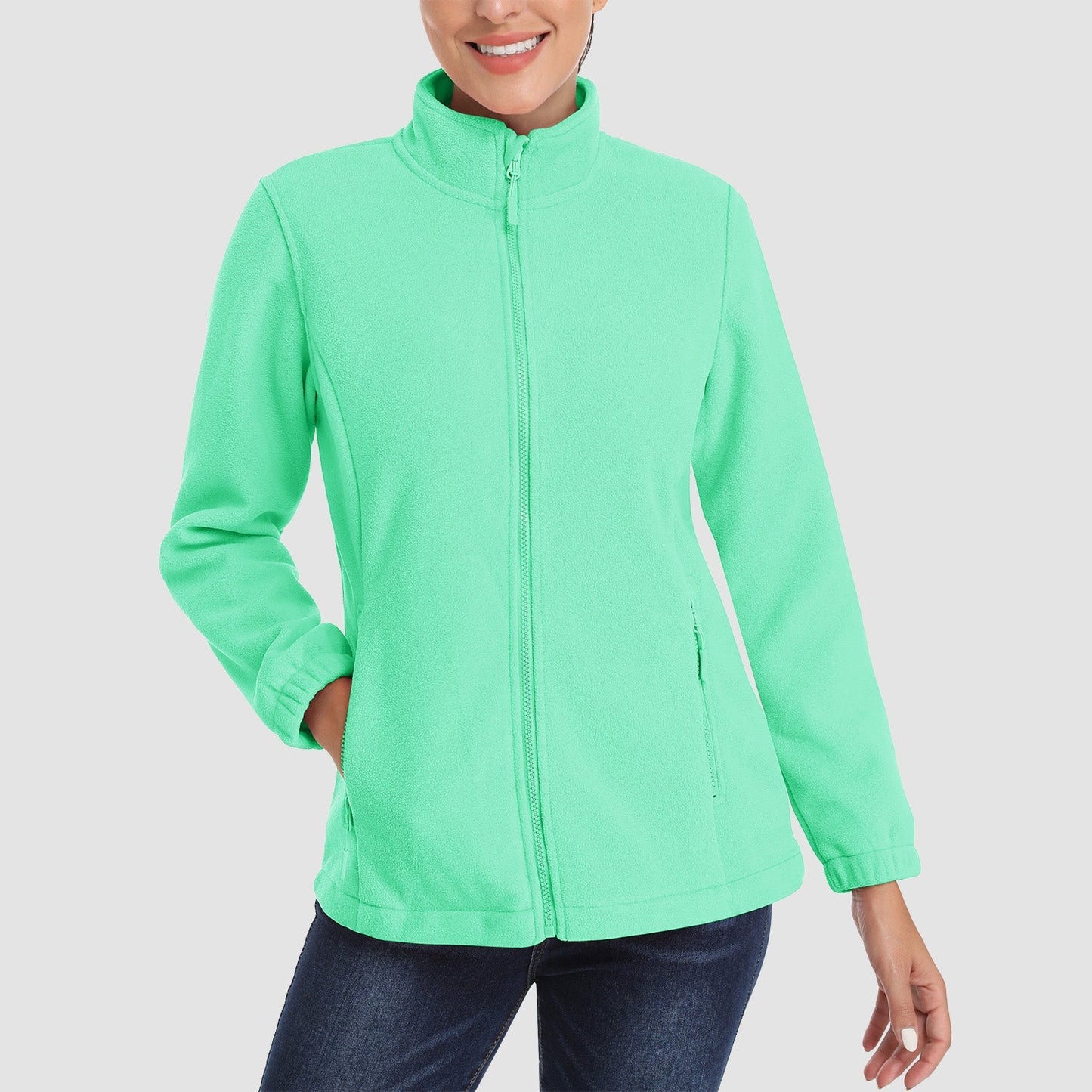 Women's Plush Fleece Hooded Jacket