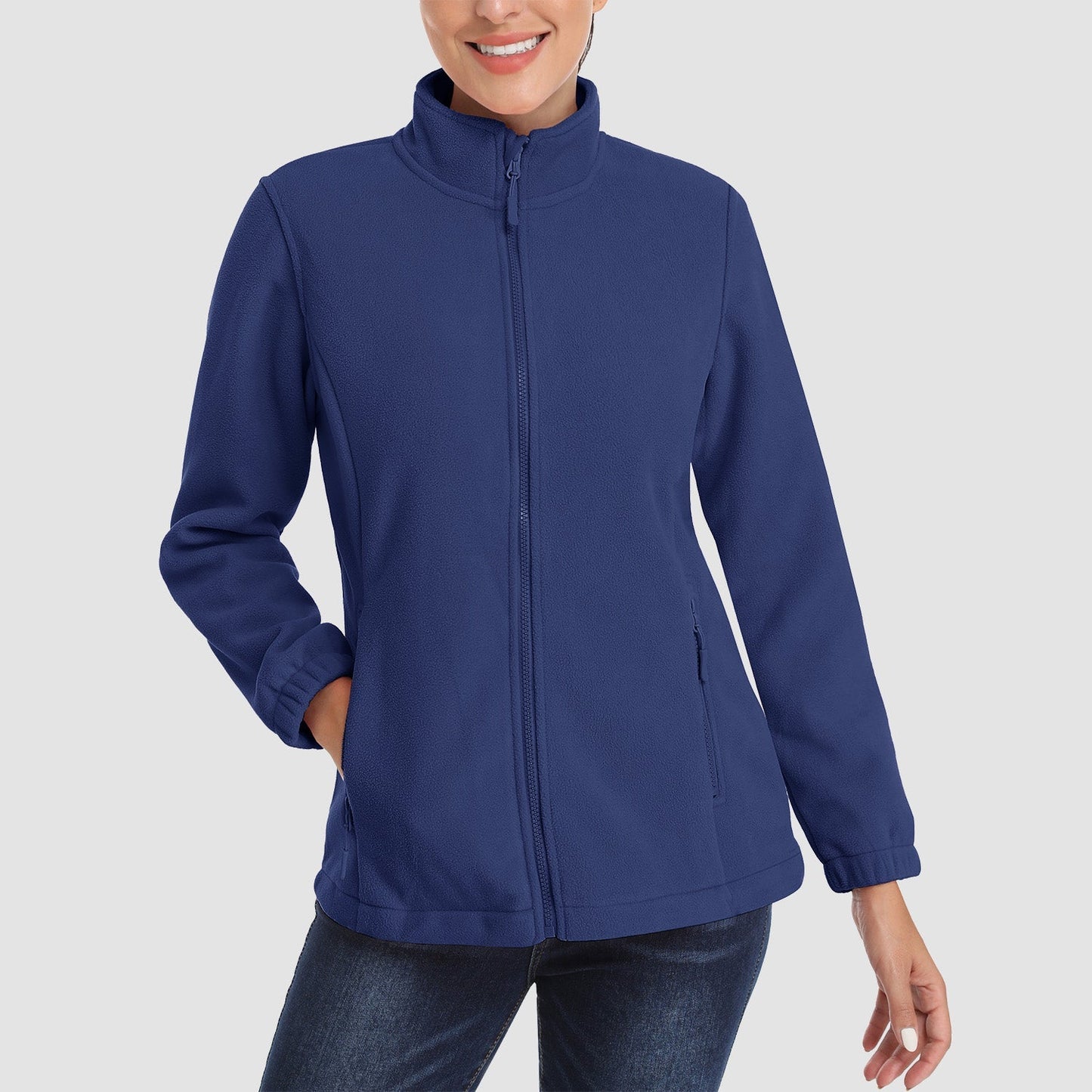 Women's Plush Fleece Hooded Jacket