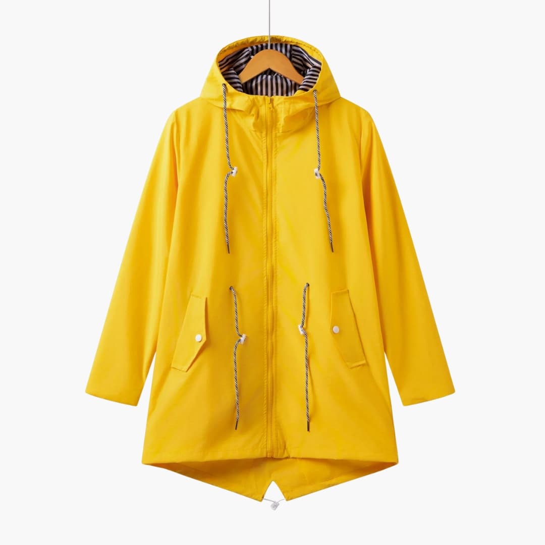 Ladies Waterproof Parka with Zip Pockets