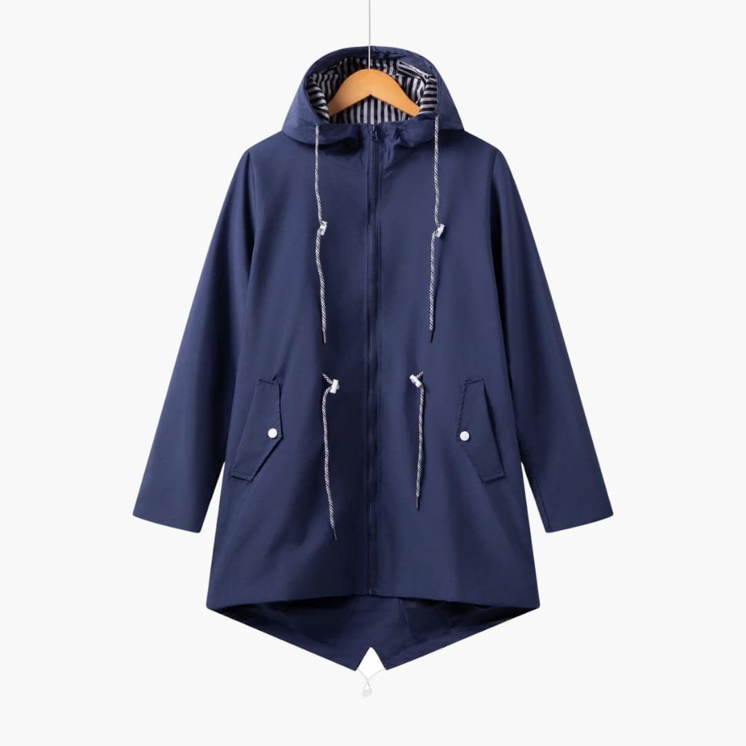 Ladies Waterproof Parka with Zip Pockets