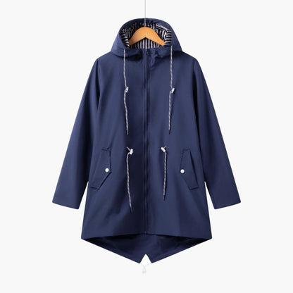 Ladies Waterproof Parka with Zip Pockets