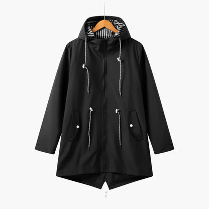 Ladies Waterproof Parka with Zip Pockets