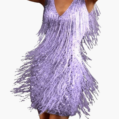Short Sleeve V Neck Summer Mini Dress