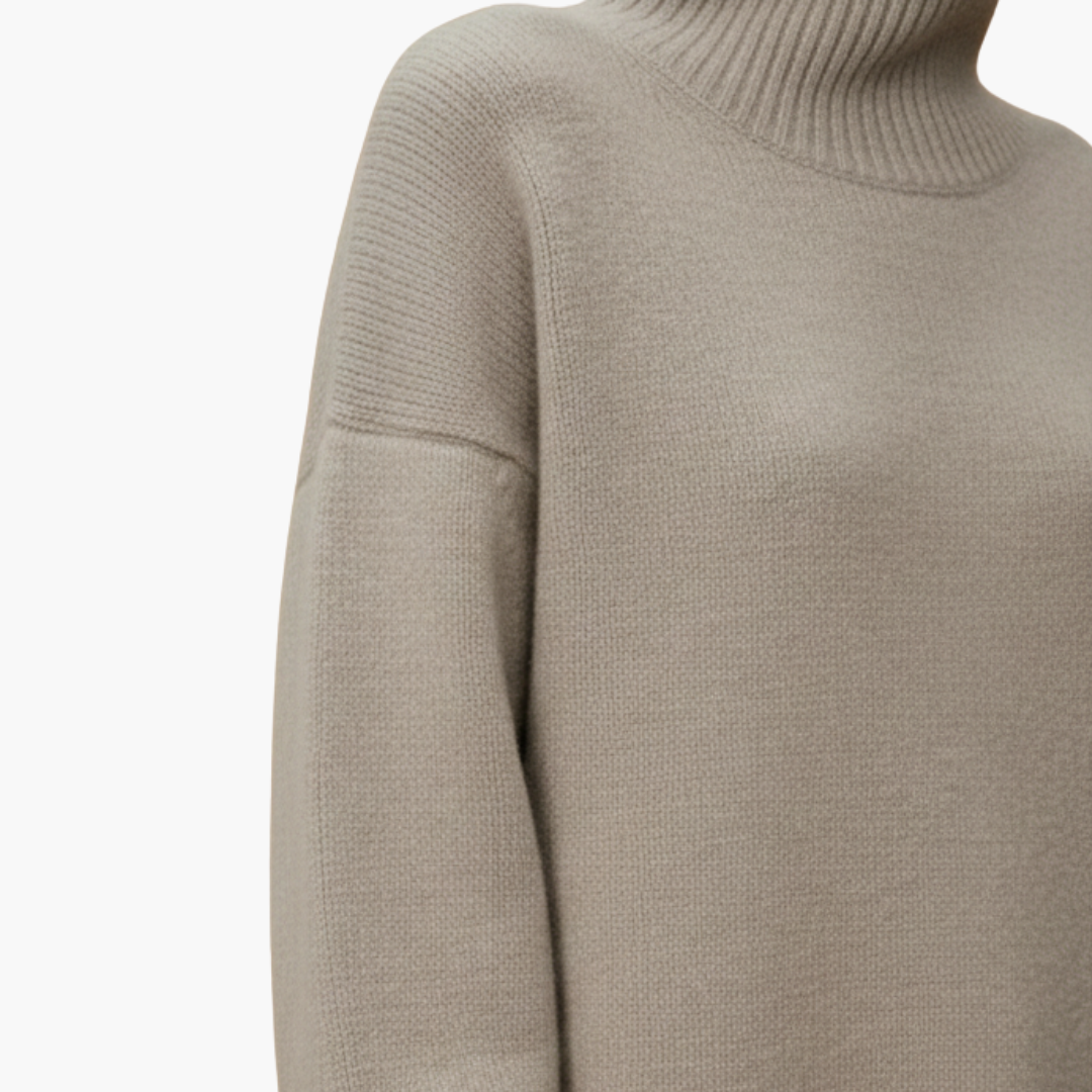 Ladies Large Crew Neck Jumper Sweater