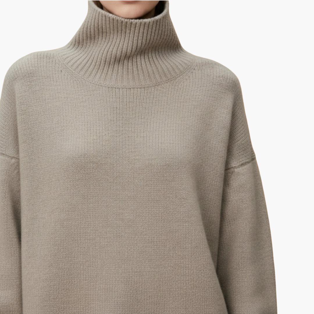 Ladies Large Crew Neck Jumper Sweater