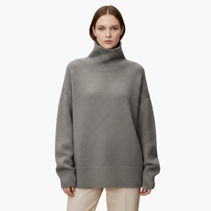 Ladies Large Crew Neck Jumper Sweater