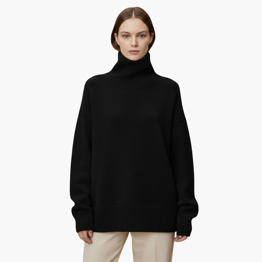 Ladies Large Crew Neck Jumper Sweater