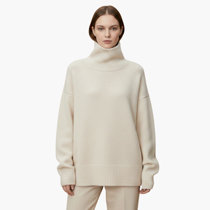 Ladies Large Crew Neck Jumper Sweater