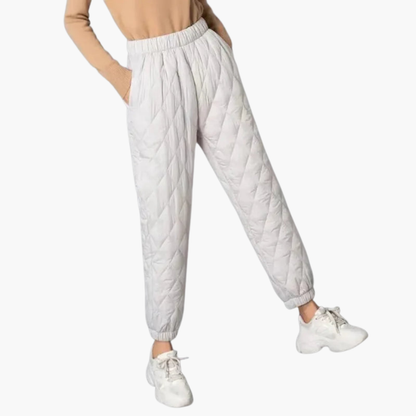 Comfortable Women's Quilted Jogger Pants