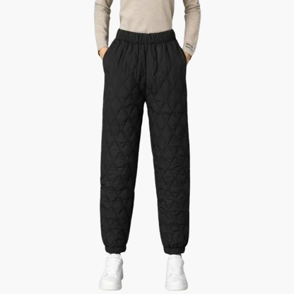 Comfortable Women's Quilted Jogger Pants