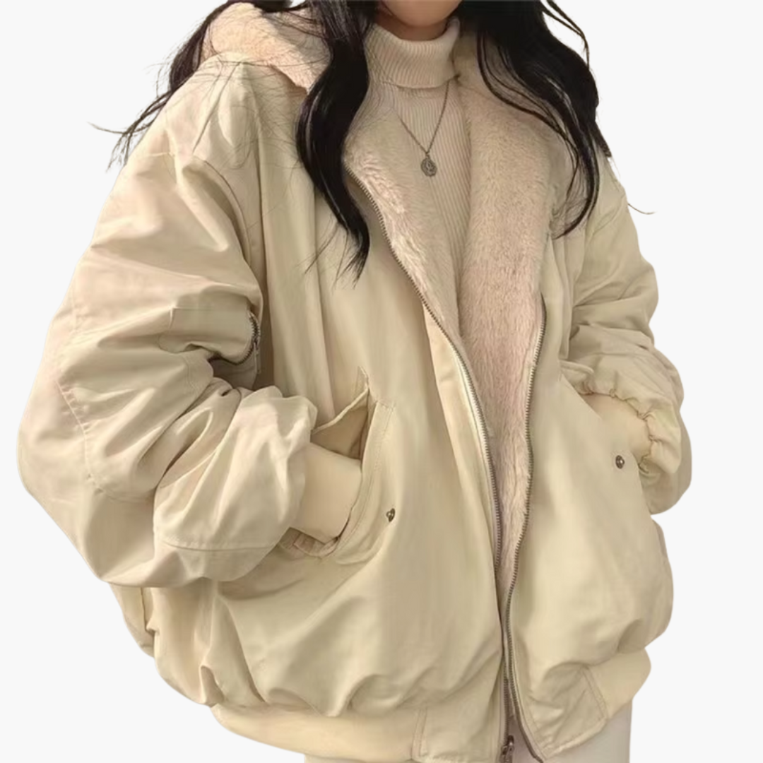 Versatile Zip Up Hooded Jacket for Women