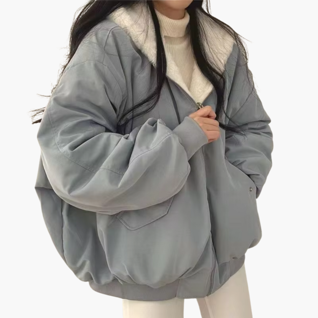 Versatile Zip Up Hooded Jacket for Women