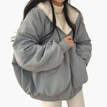 Versatile Zip Up Hooded Jacket for Women