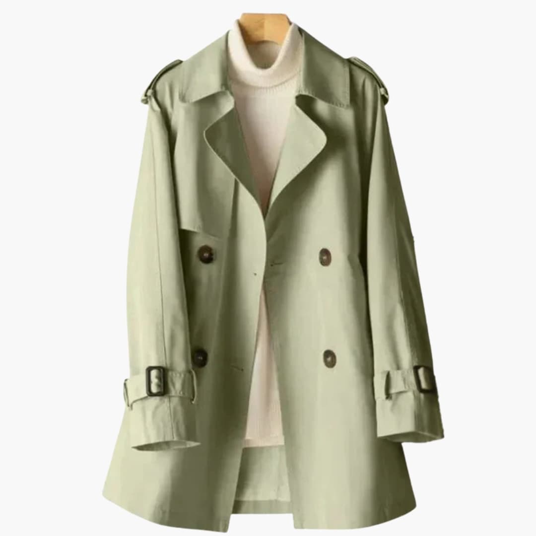 Classic Ladies Waterproof Trench Jacket