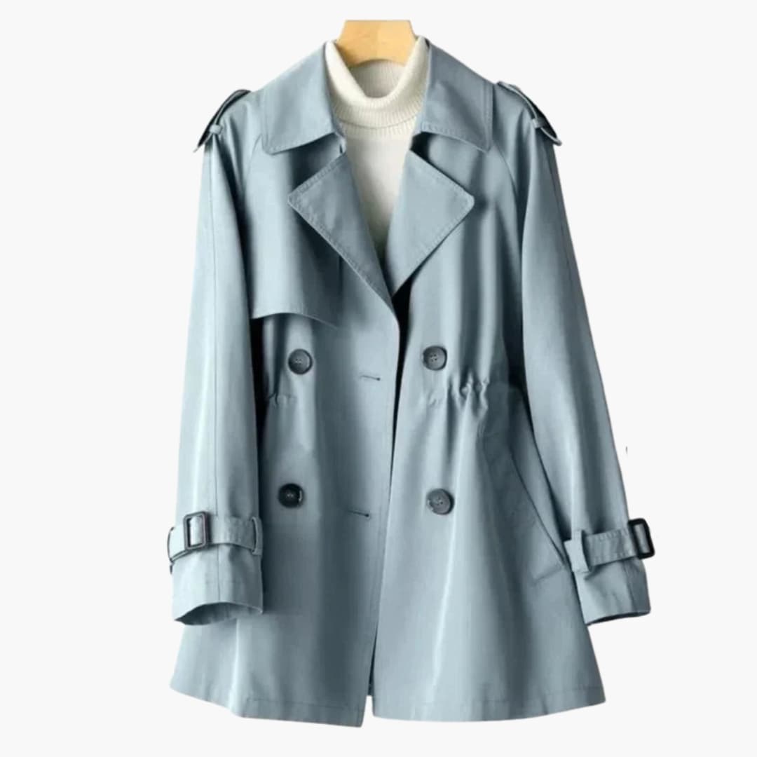 Classic Ladies Waterproof Trench Jacket