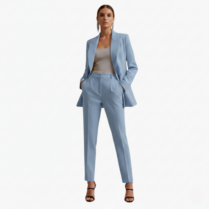 Ladies Business Jacket and Pant Set