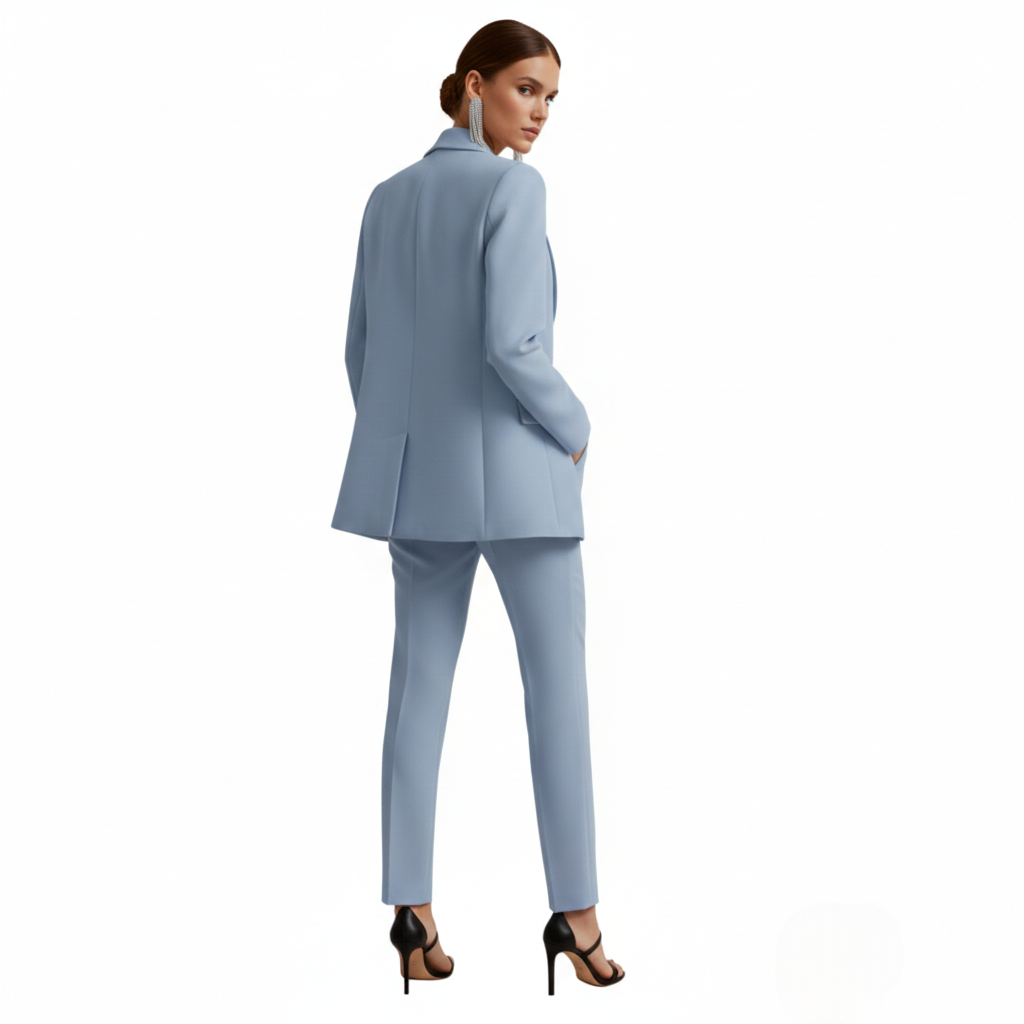 Ladies Business Jacket and Pant Set