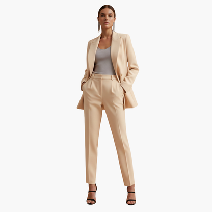Ladies Business Jacket and Pant Set