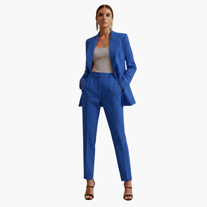 Ladies Business Jacket and Pant Set