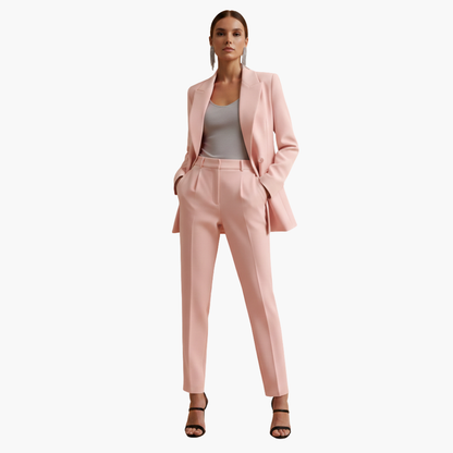 Ladies Business Jacket and Pant Set