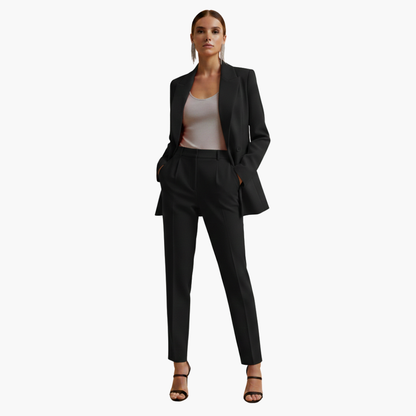 Ladies Business Jacket and Pant Set