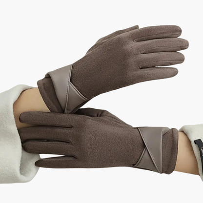 Warm Fleece Lined Women's Winter Gloves