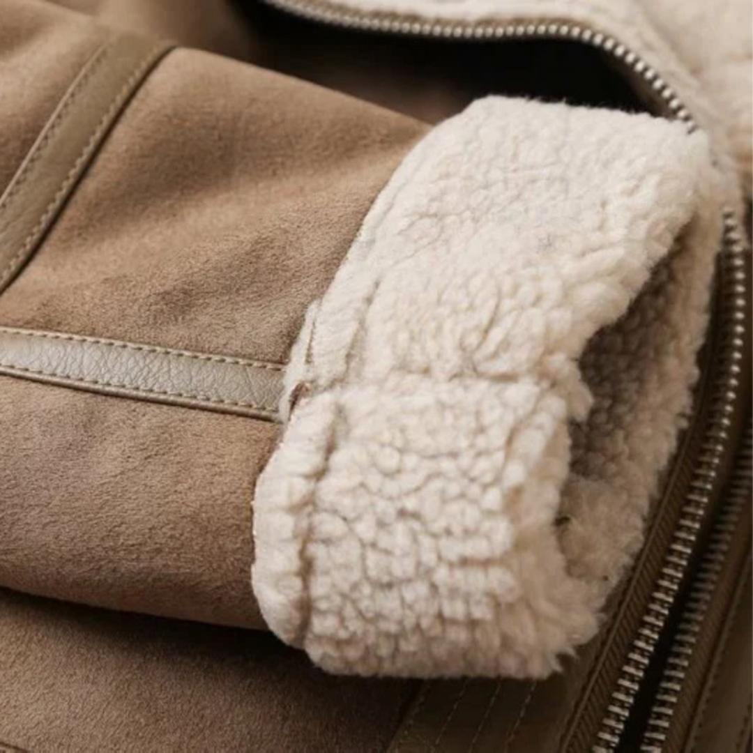 Warm Women's Fleece Lined Zip Up Jacket