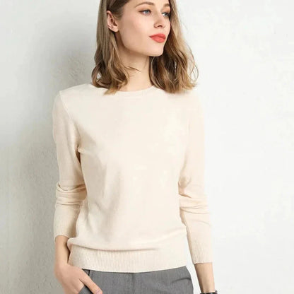 Soft Women's Classic Cashmere Pullover Sweater