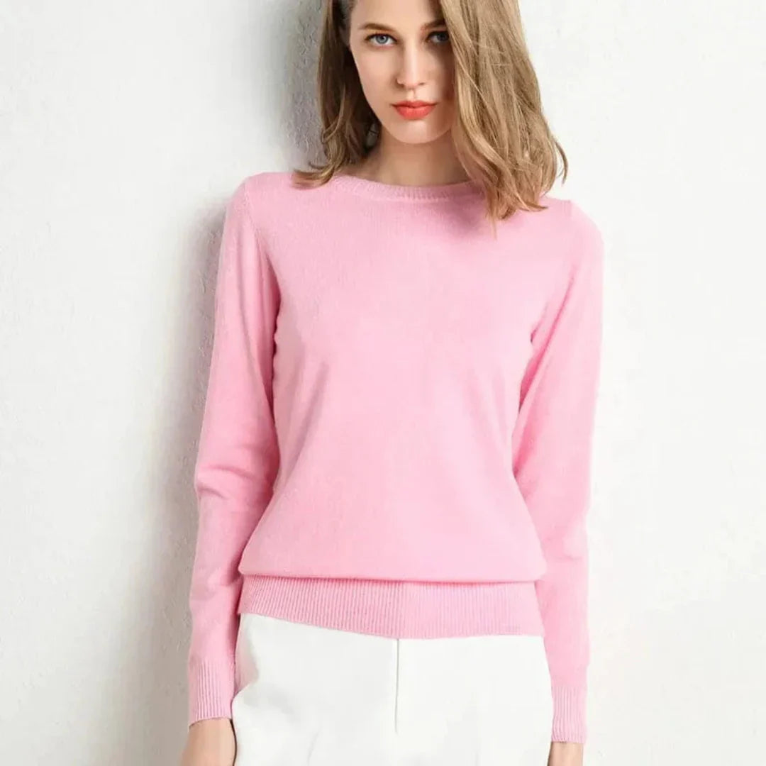 Soft Women's Classic Cashmere Pullover Sweater
