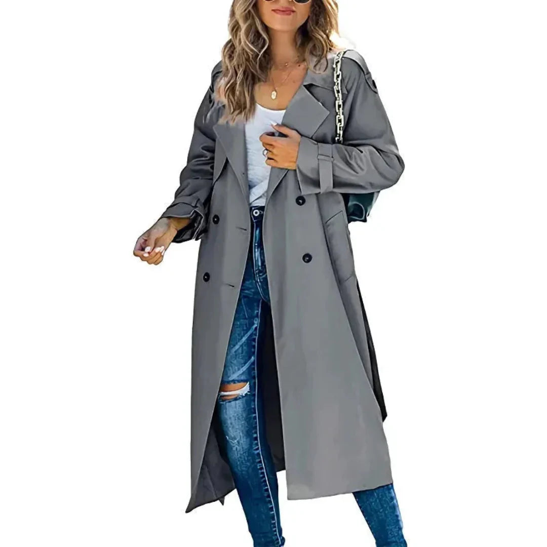 Timeless Double Breasted Rain Coat