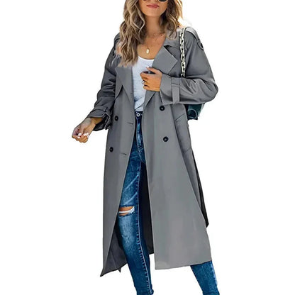 Timeless Double Breasted Rain Coat