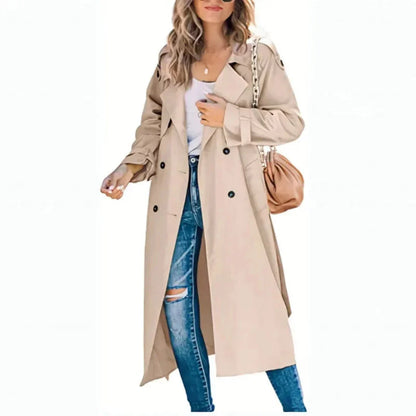Timeless Double Breasted Rain Coat