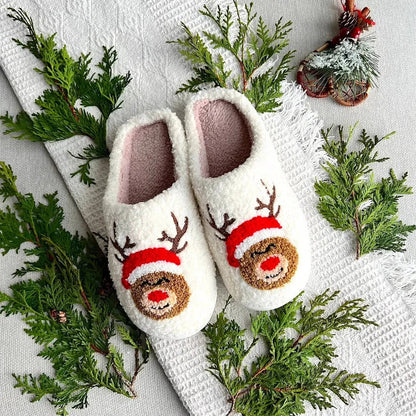Cozy Winter Fuzzy Slipper Boots