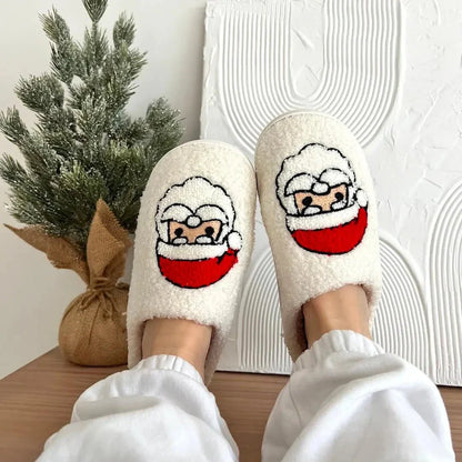 Cozy Winter Fuzzy Slipper Boots