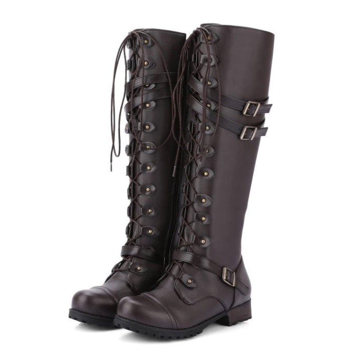 Fashionable Buckle Ankle Shoes for Women
