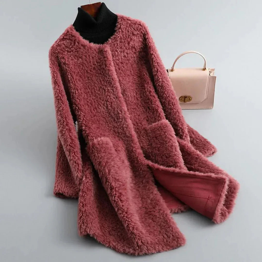 Luxurious Sheepskin Winter Coat