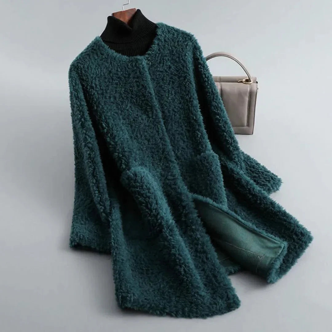 Luxurious Sheepskin Winter Coat