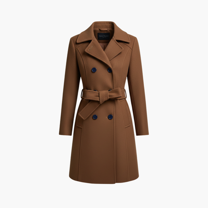 Ladies Classic Waterproof Coat with Pockets - Vossary