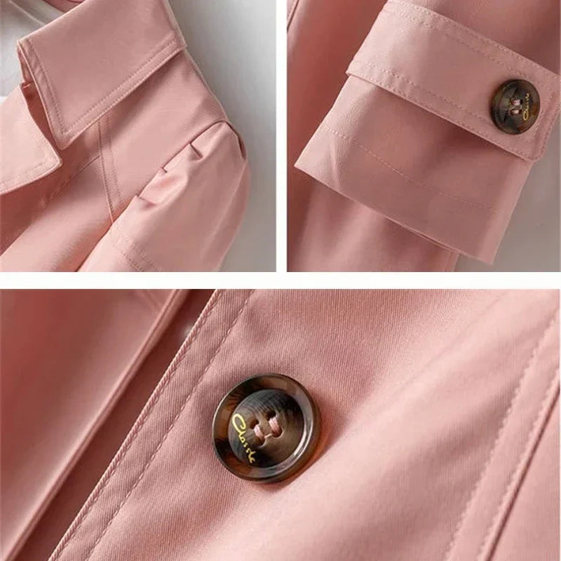 Classic Waterproof Ladies Long Coat