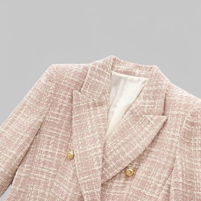 Elegant Rose Ladies Tailored Jacket