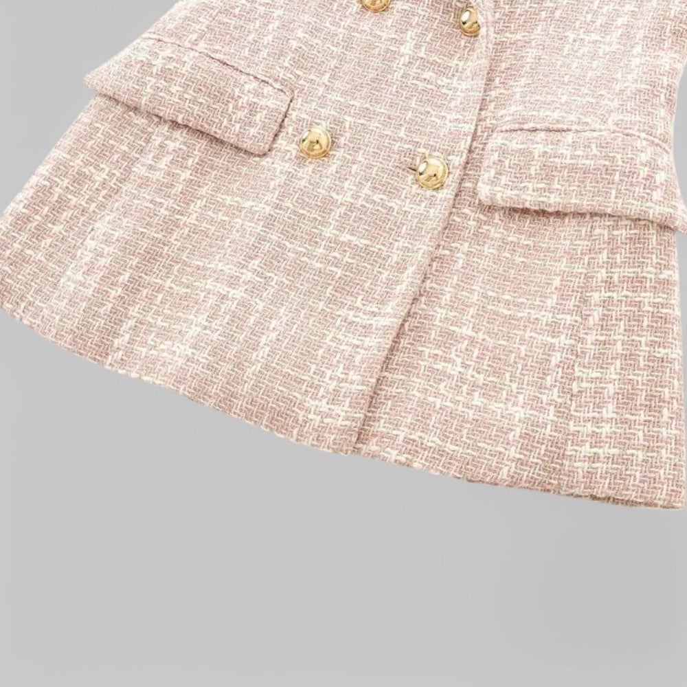 Elegant Rose Ladies Tailored Jacket