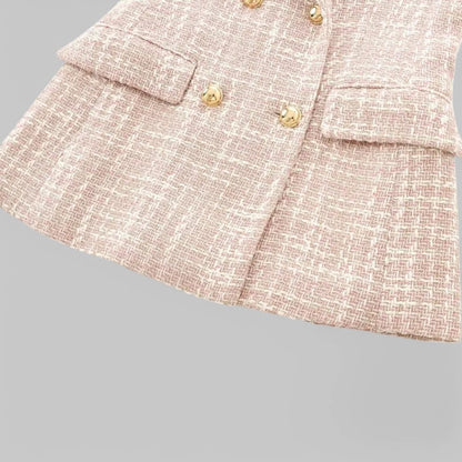 Elegant Rose Ladies Tailored Jacket