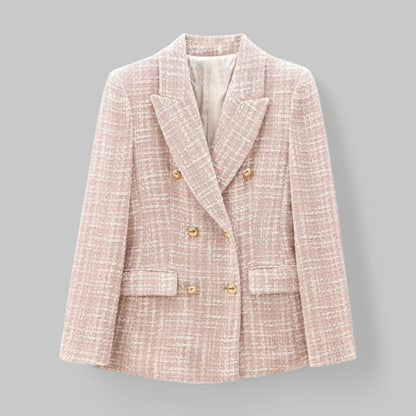 Elegant Rose Ladies Tailored Jacket - Vossary