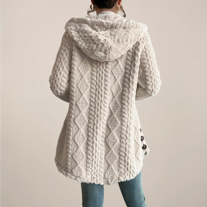 Soft Fleece Hooded Coat for Women All Year Round