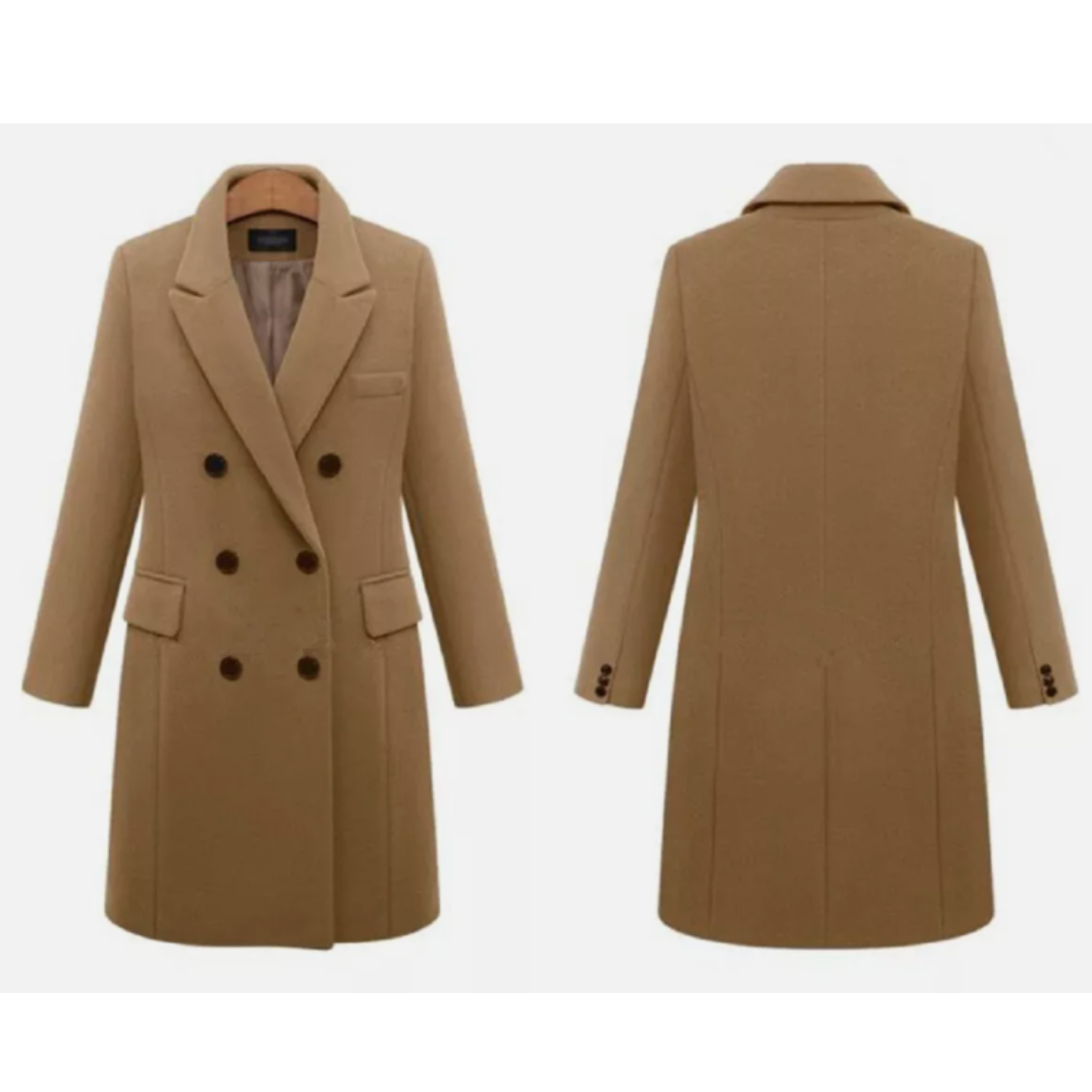 Elegant Ladies' Classic Formal Overcoat