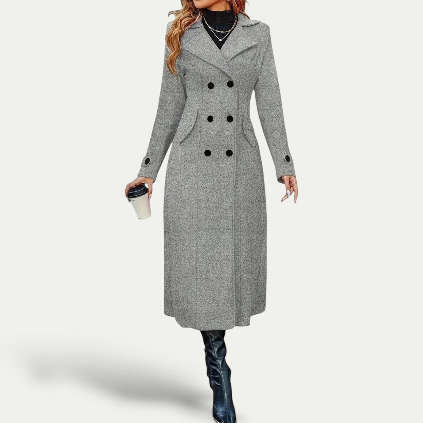 Stylish Ladies' Winter Overcoat