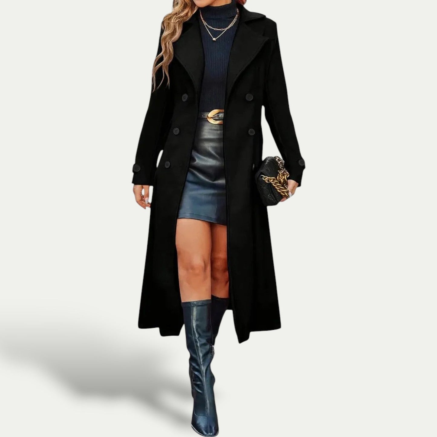 Stylish Ladies' Winter Overcoat