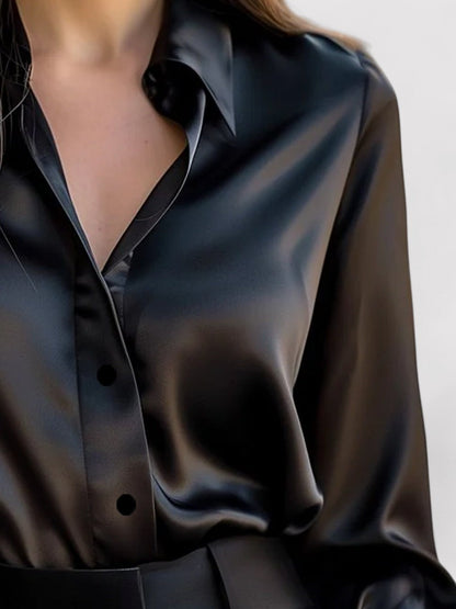 Elegant Soft Formal Women's Blouse